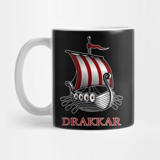 Vikings Drakkar Skandinavian Mug